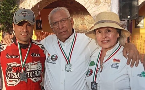 Ricardo Cordero en el Día del Auto Antigüo