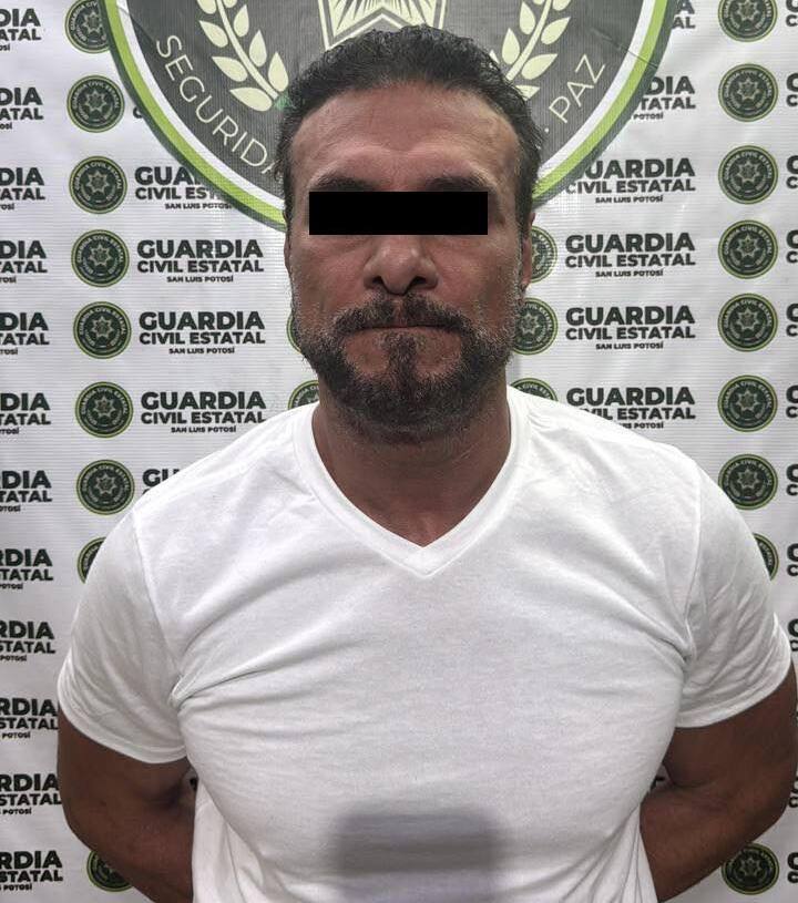Alberto 'El Patrón' del Rio, detenido en SLP